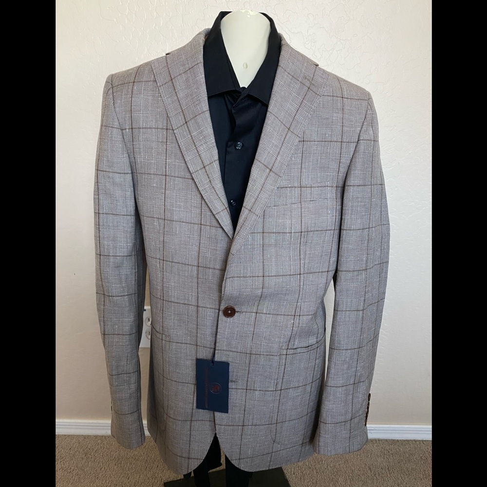 Hart Schaffner Marx Plaid Size Small NWT